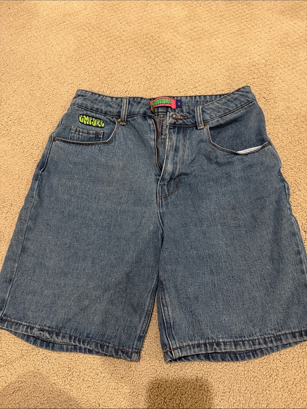 Empyre  Tori Loose Fit Skate Shorts (women's size 3)